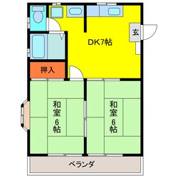 サンジェルマンⅢの物件間取画像